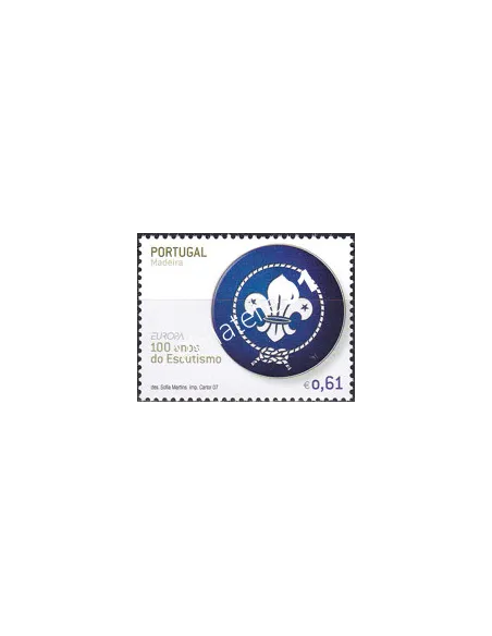 Madère, n° 283, Collection timbres Europa