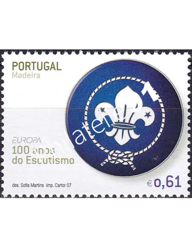 Madère, n° 283, Collection timbres Europa