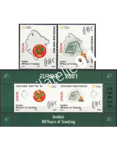 Monténégro, n° 146 à 149, collection timbres Europe