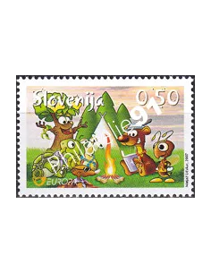 Slovénie, n° 587, collection timbre Europe