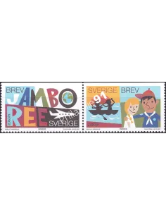 Suède, n° 2556 à 2557, paire de carnet, collection timbres Europe