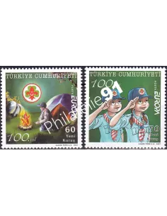 Turquie, n° 3289 à 3290, collection timbre Europe