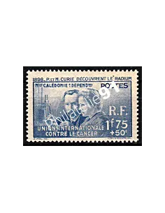 NOUVELLE CALEDONIE n°172, P et M Curie, timbres des colonies franaises