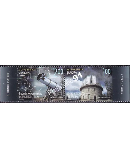 Rép. Serbe de Bosnie, n° 430a à 431a, Paire de carnet, timbres Europe