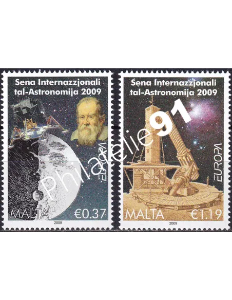 MALTE, n° 1541 à 1542, collection timbres Europe