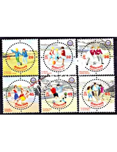 ALDERNEY - n° 231 à 236 - Centenaire de la FIFA