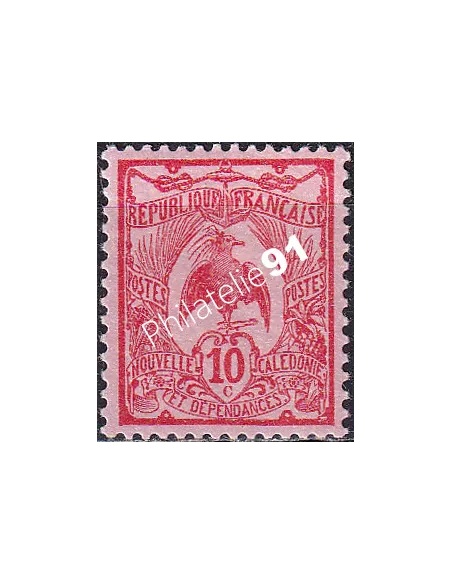 Nouvelle Calédonie, n° 92, Timbres des Colonies françaises