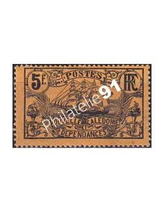 Nouvelle Calédonie, n° 104 charnière, Timbres des Colonies françaises