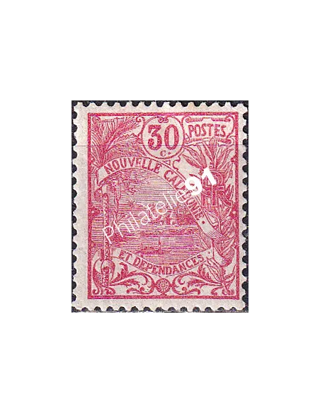 Nouvelle Calédonie, n° 118, Timbres des Colonies françaises