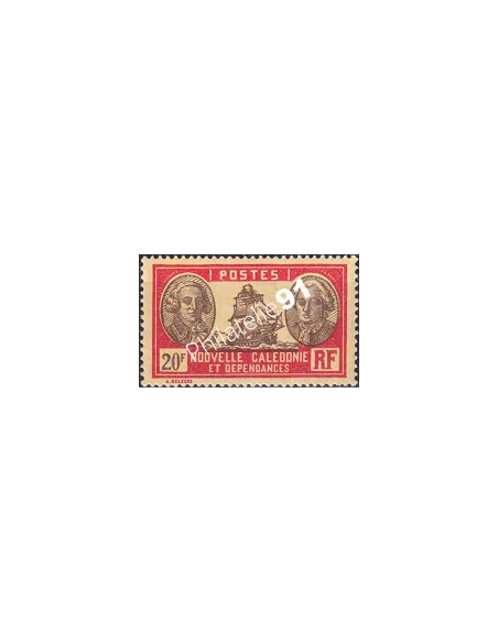 Nouvelle Calédonie, n° 161, Timbres des Colonies françaises