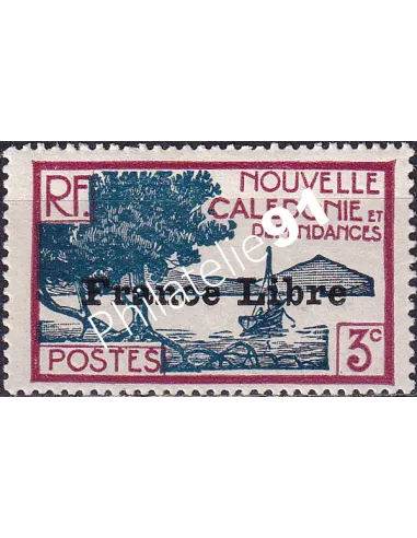 Nouvelle Calédonie, n° 197 charnière, Timbres des Colonies françaises