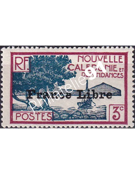 Nouvelle Calédonie, n° 197 charnière, Timbres des Colonies françaises