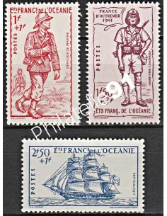 OCEANIE - n° 135 à 137 - Timbres Colonies françaises