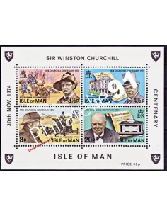ILE DE MAN - BF n°    1 - Sir Winston Churchill