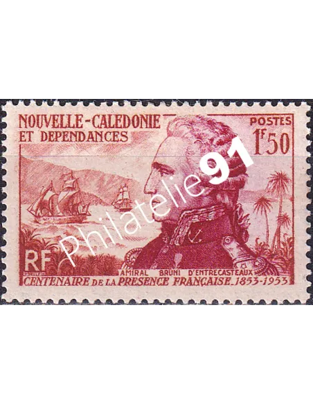 Nouvelle Calédonie, n° 280 charnière, Timbres des Colonies françaises