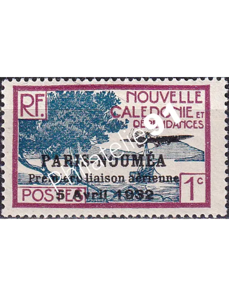 Nouvelle Calédonie, PA n° 3 charnière, Timbres des Colonies françaises