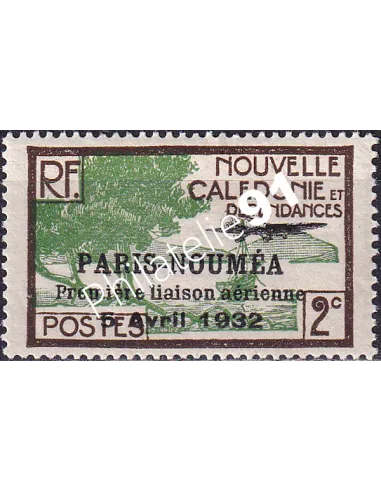 Nouvelle Calédonie, PA n° 4 charnière, Timbres des Colonies françaises