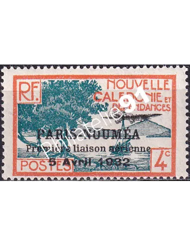 Nouvelle Calédonie, PA n° 5 charnière, Timbres des Colonies françaises