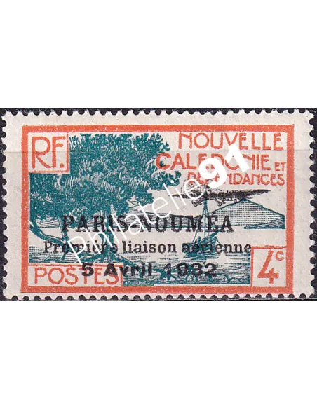Nouvelle Calédonie, PA n° 5 charnière, Timbres des Colonies françaises