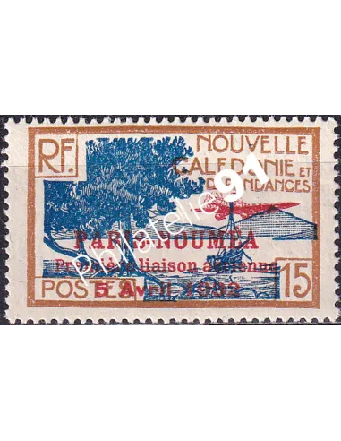 Nouvelle Calédonie, PA n° 8 charnière, Timbres des Colonies françaises