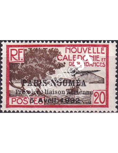 Nouvelle Calédonie, PA n° 9 charnière, Timbres des Colonies françaises