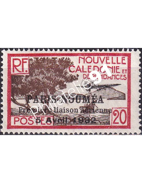 Nouvelle Calédonie, PA n° 9 charnière, Timbres des Colonies françaises