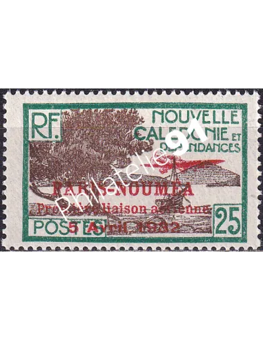 Nouvelle Calédonie, PA n° 10 charnière, Timbres des Colonies françaises