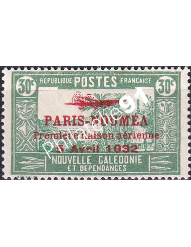 Nouvelle Calédonie, PA n° 11 charnière, Timbres des Colonies françaises