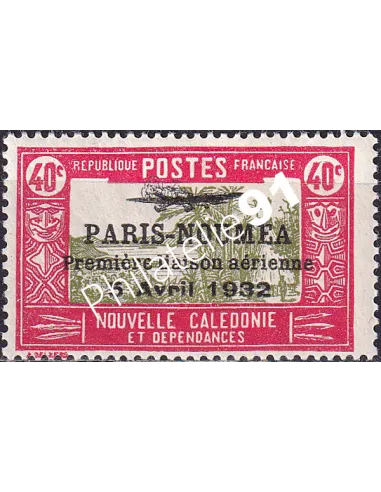 Nouvelle Calédonie, PA n° 13 charnière, Timbres des Colonies françaises