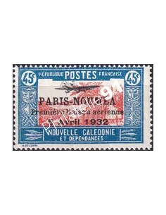 Nouvelle Calédonie, PA n° 14 charnière, Timbres des Colonies françaises