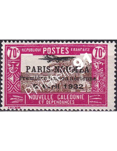 Nouvelle Calédonie, PA n° 16 charnière, Timbres des Colonies françaises