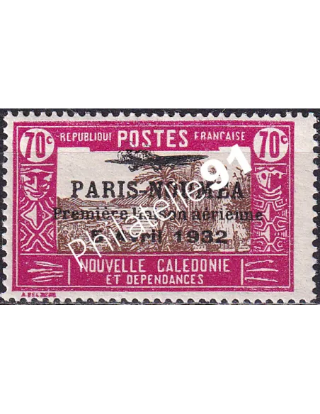 Nouvelle Calédonie, PA n° 16 charnière, Timbres des Colonies françaises