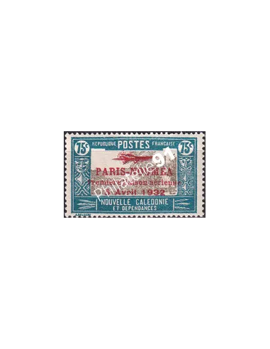 Nouvelle Calédonie, PA n° 17 charnière, Timbres des Colonies françaises