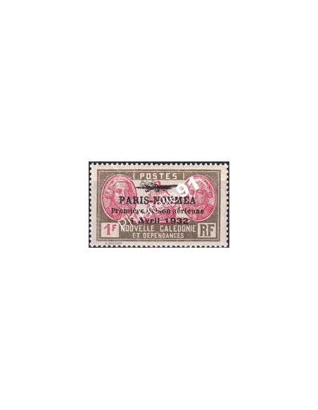 Nouvelle Calédonie, PA n° 20 charnière, Timbres des Colonies françaises