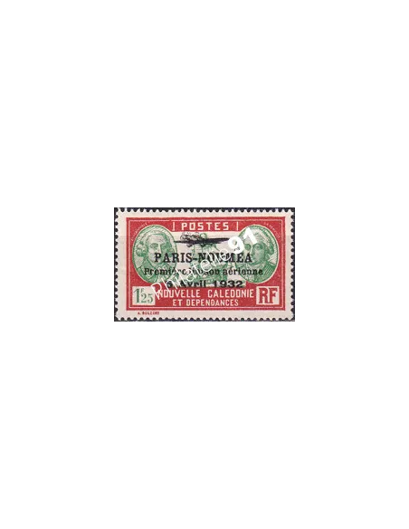 Nouvelle Calédonie, PA n° 21 charnière, Timbres des Colonies françaises