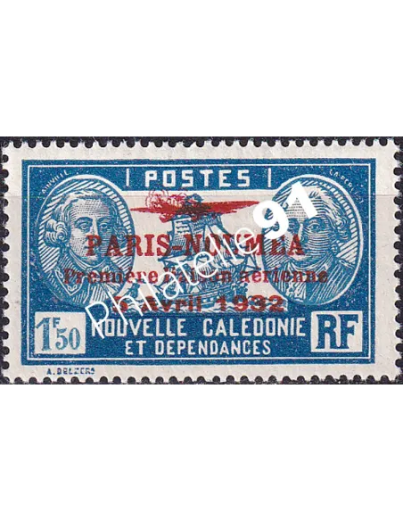 Nouvelle Calédonie, PA n° 22 charnière, Timbres des Colonies françaises