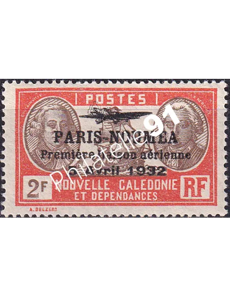 Nouvelle Calédonie, PA n° 24 charnière, Timbres des Colonies françaises