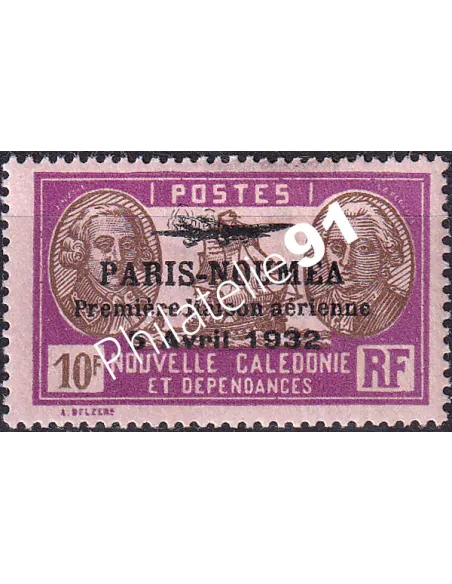 Nouvelle Calédonie, PA n° 27 charnière, Timbres des Colonies françaises