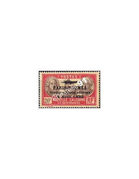 Nouvelle Calédonie, PA n° 28 charnière, Timbres des Colonies françaises