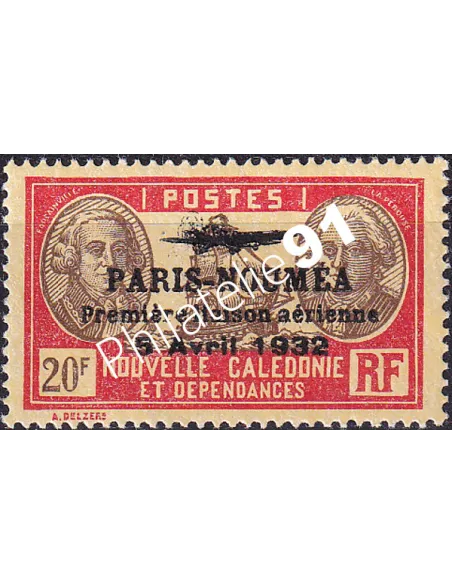 Nouvelle Calédonie, PA n° 28 charnière, Timbres des Colonies françaises
