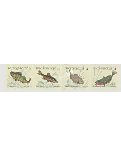 Timbres de BELGIQUE - Carnet n° 2383 - Poissons d'eau douce