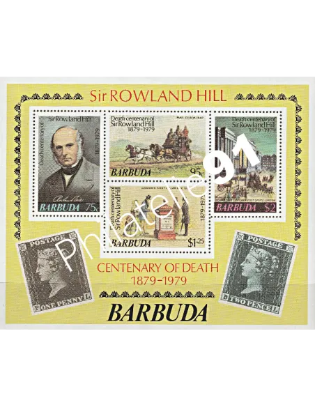 BARBUDA - BF n° 41 Non Dentelé - Collection timbre Amérique