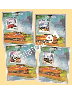 Guinée Bissau - Blocs-Feuillets Non Dentelé - Timbres d'Afrique