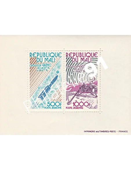 MALI - Bloc-Feuillet n° 9 - Collection timbre Afrique