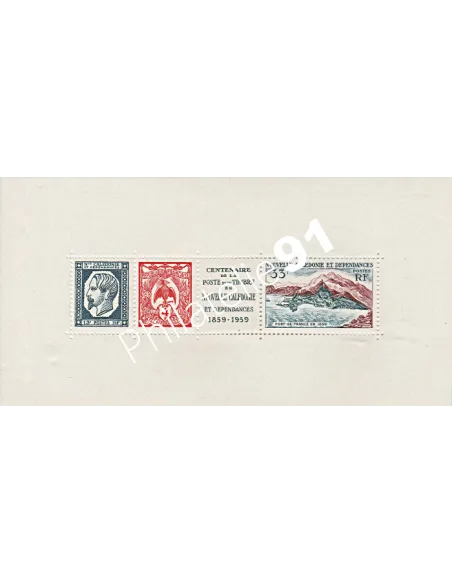 NOUVELLE CALEDONIE - BF n° 2  - Collection timbre Dom-Tom