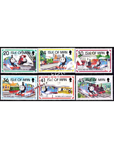 ILE DE MAN - n°  682 à 687 ** - Le rêve de Thomas, la locomotive