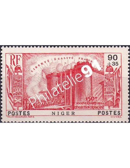 NIGER, n° 71, Timbres des Colonies françaises
