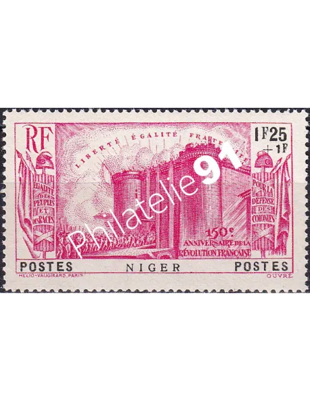 NIGER, n° 72, Timbres des Colonies françaises