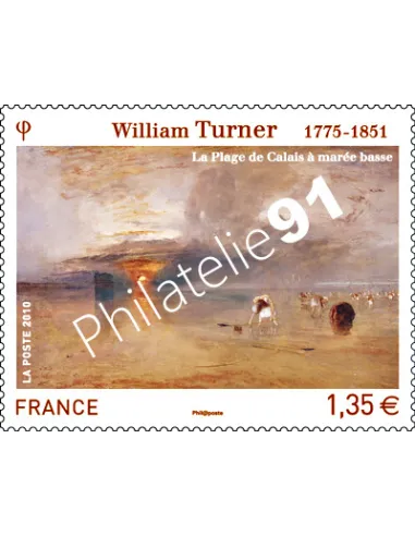 Timbre de France n° 4438 - "William Turner"