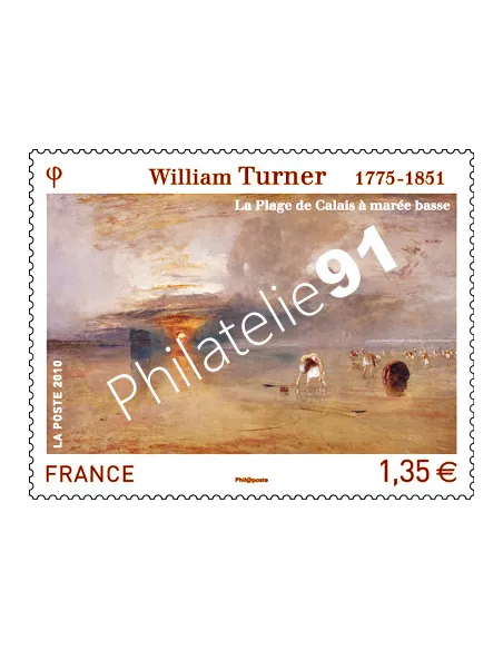 Timbre de France n° 4438 - "William Turner"